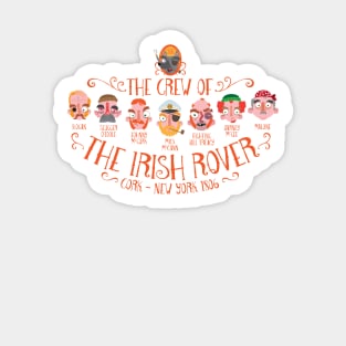 Crew of the Irish Rover - Redux Sticker